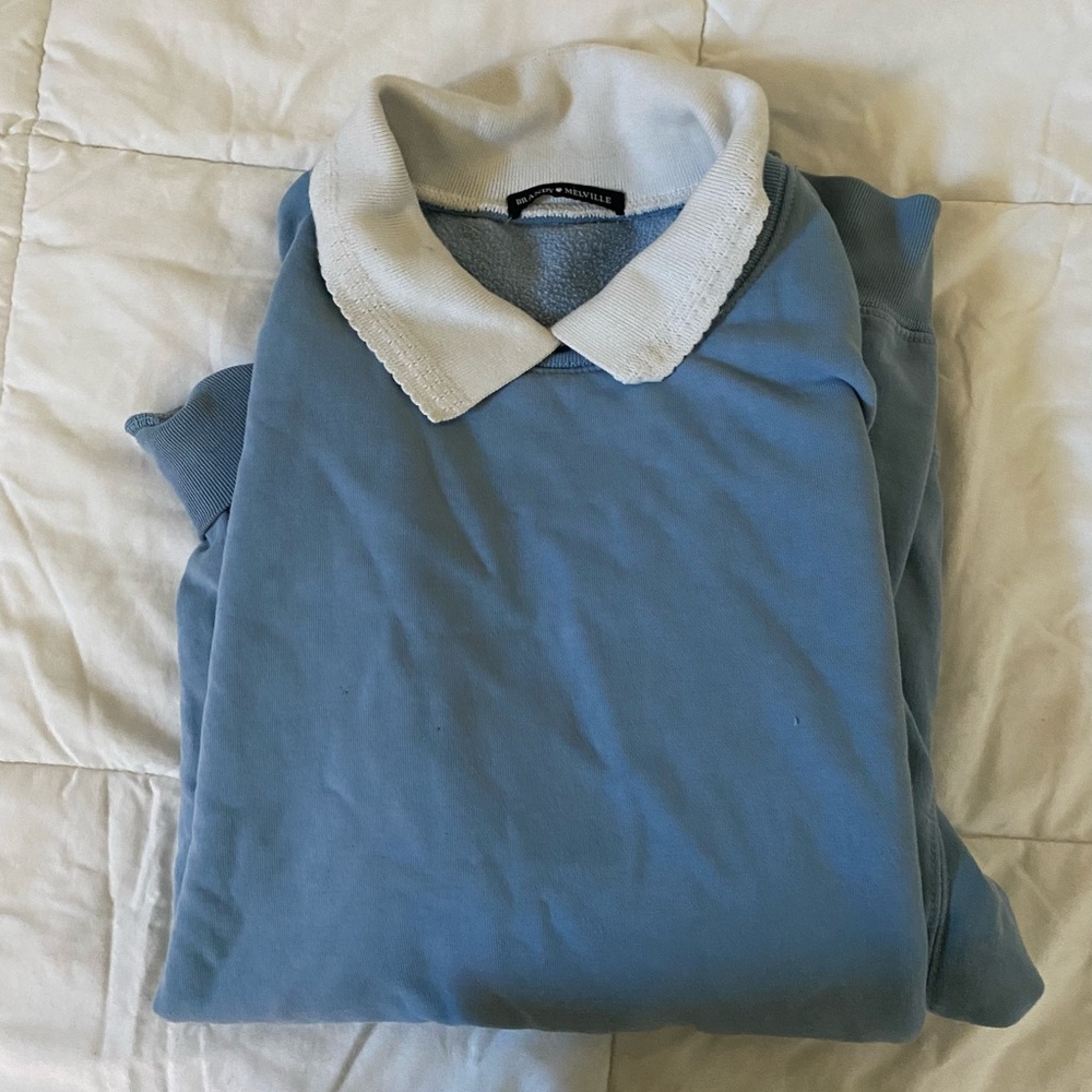 collard king sleeve crew neck